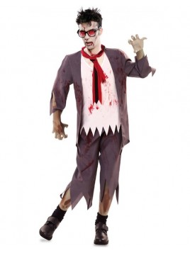 Disfraz Colegial Zombie para hombre
