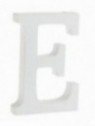 Letras Números Porexpam blanco  H-30 cm