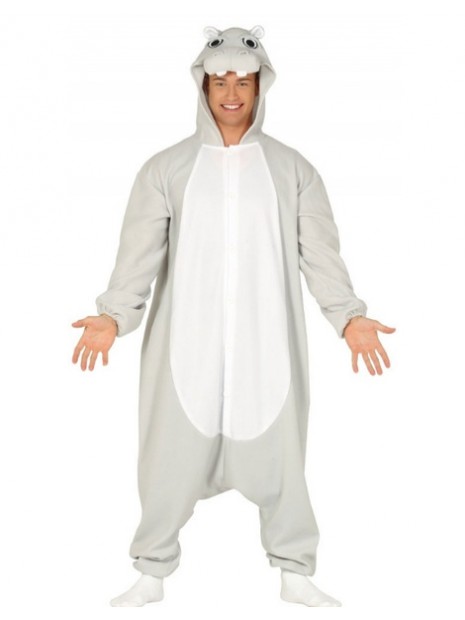 Disfraz Pijama Hipopótamo unisex