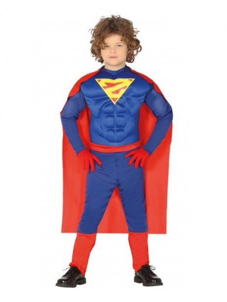 Disfraz Superhéroe musculoso infantil