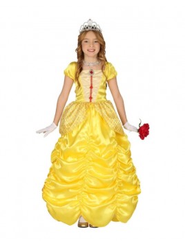 Disfraz  Princesa amarilla para niña