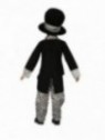 Disfraz Sombrerero loco negro para niño