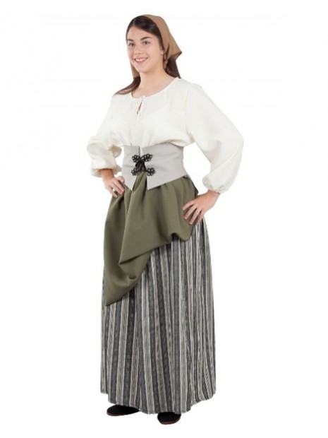 Disfraz Labradora medieval mujer