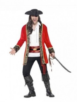 Disfraz Capitán Pirata para hombre luxe