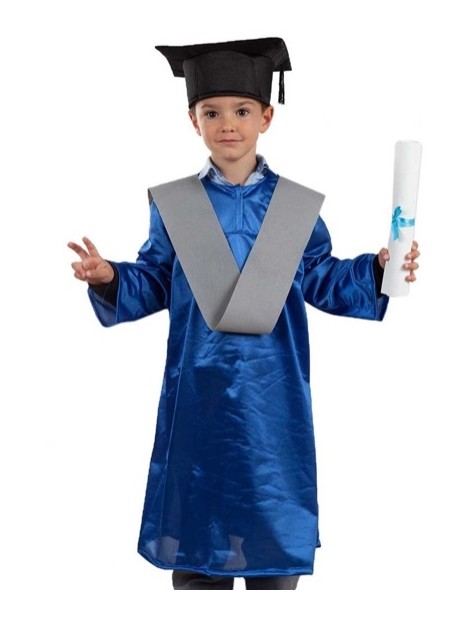Disfraz Toga Graduado infantil