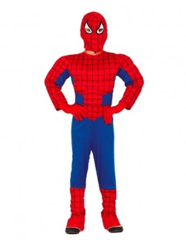 Disfraz Spider Héroe Musculoso para niño