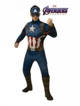 Disfraz Capitán America Endgame DLX AD.