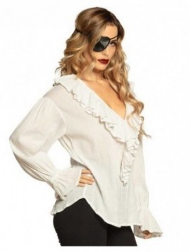 Camisa Pirata / Medieval blanca mujer